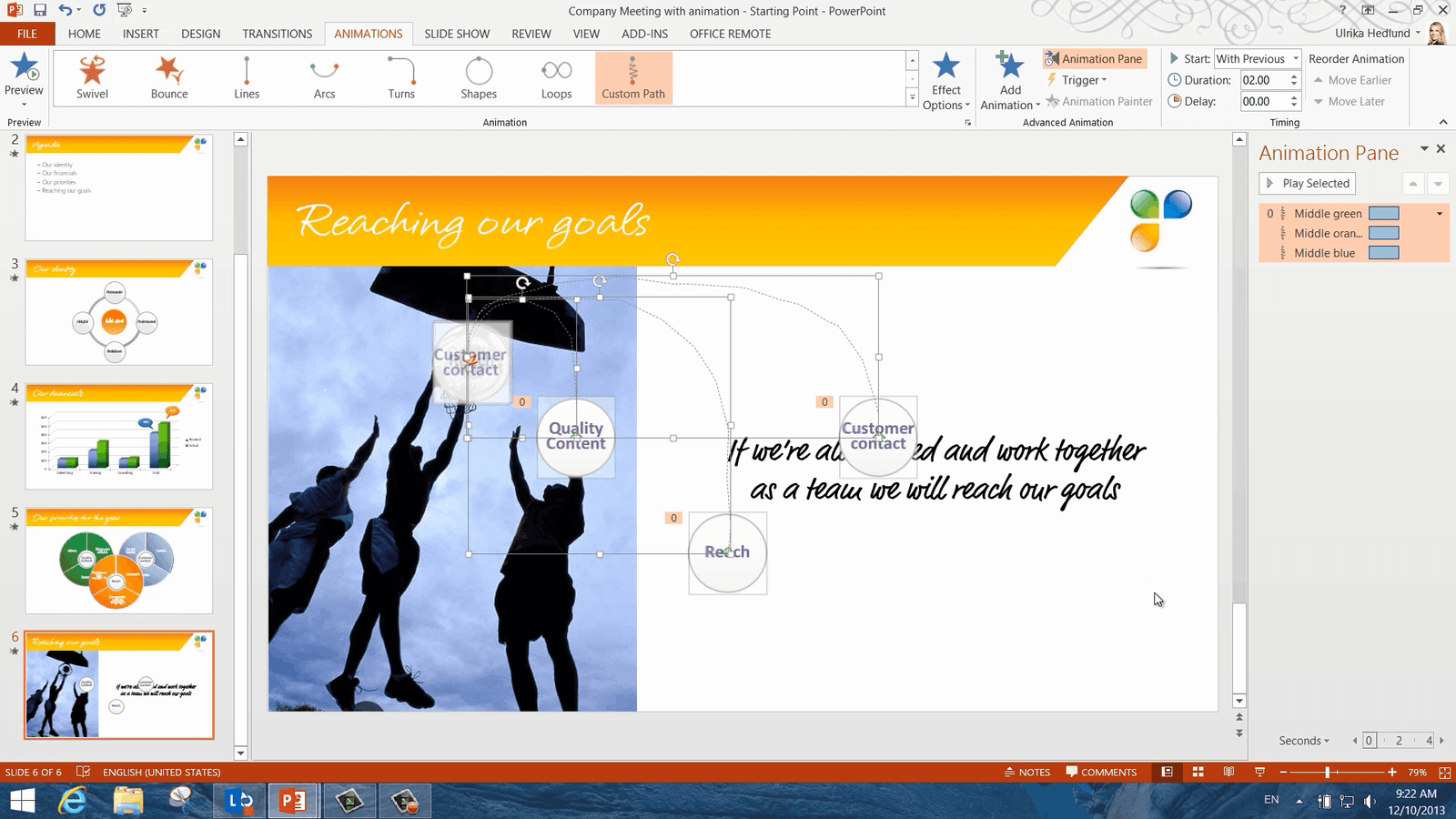 How to Captivate your Audience with Animations in PowerPoint 2013?